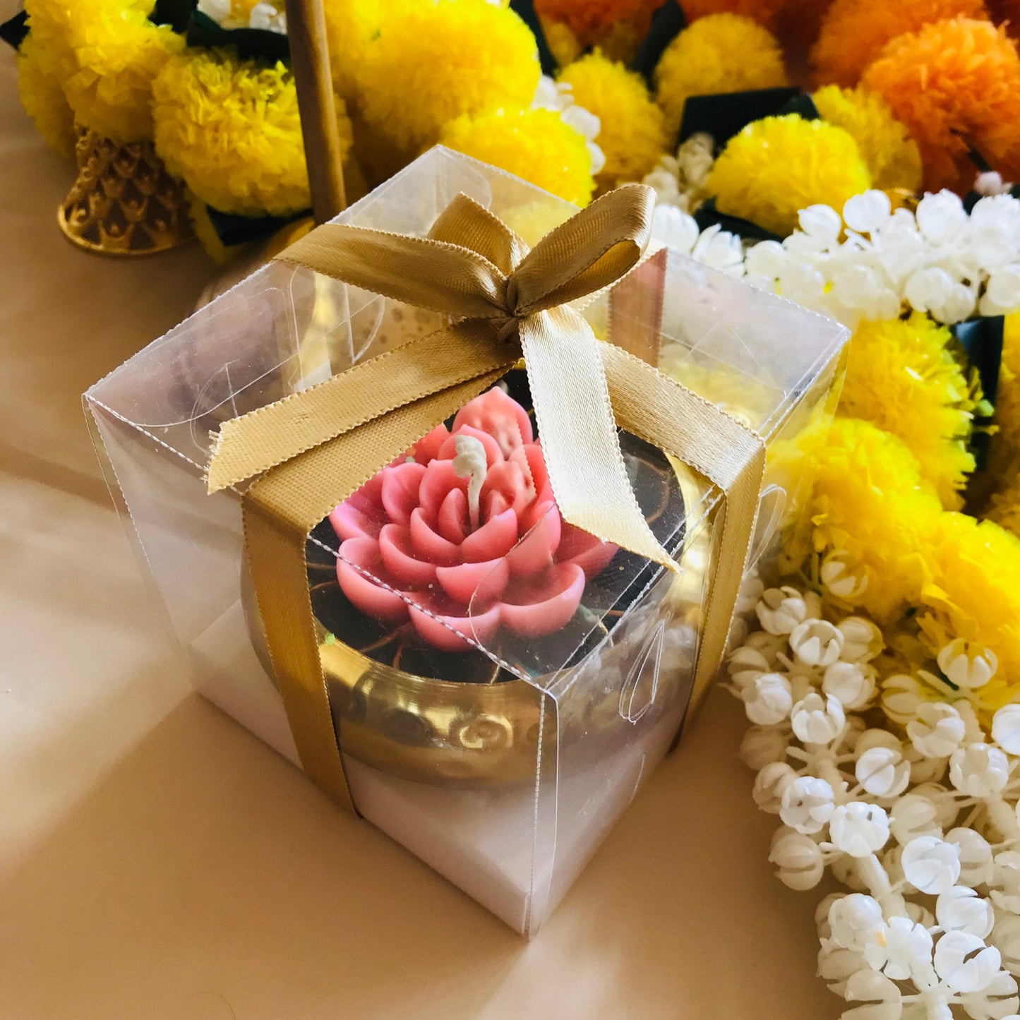 Luminous Lotus Candle