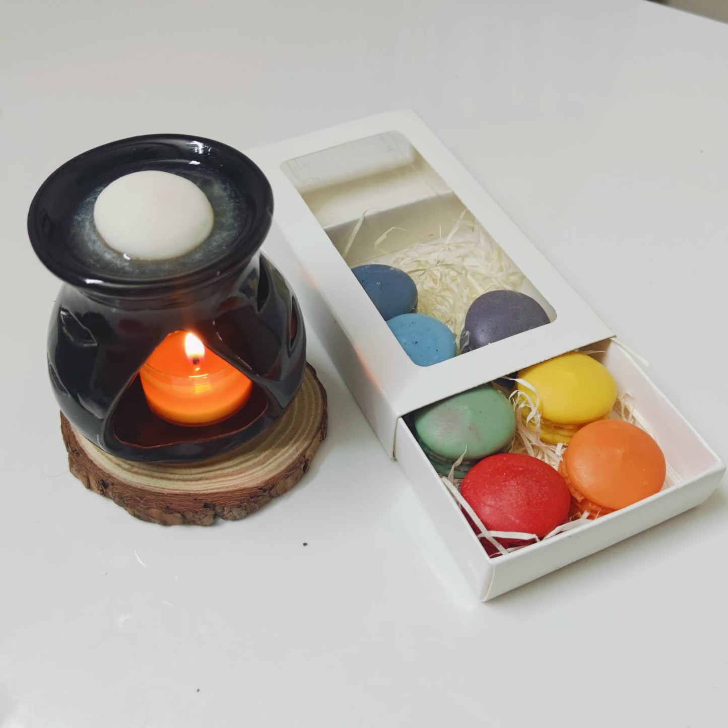 Melted Macarons wax melts