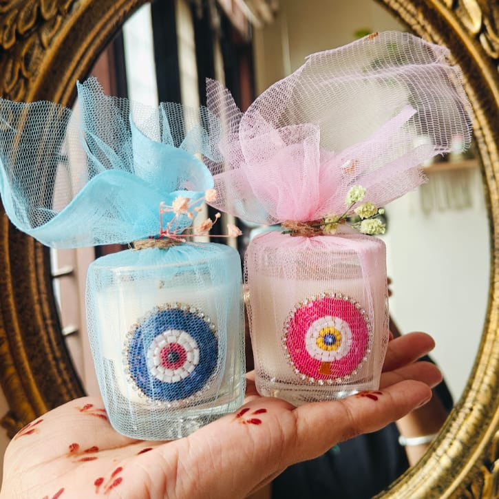 Evil Eye Candle