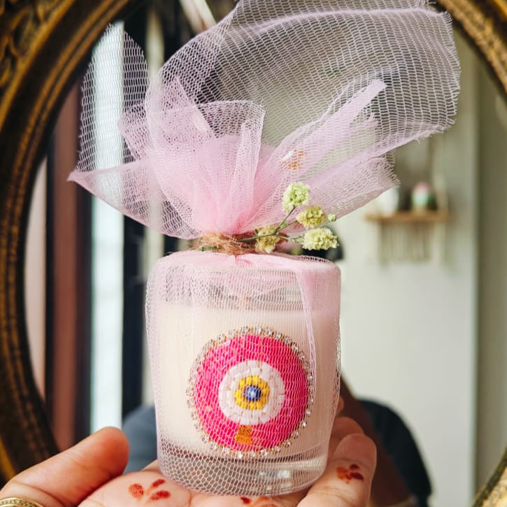Evil Eye Candle