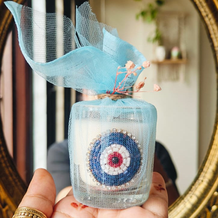 Evil Eye Candle