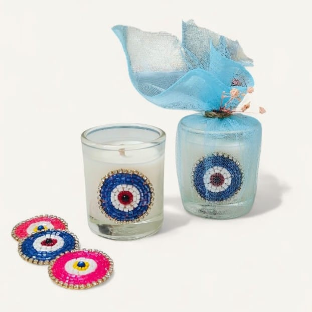 Evil Eye Candle