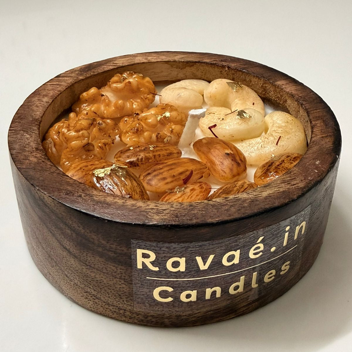 Dryfruits Bowl Candle