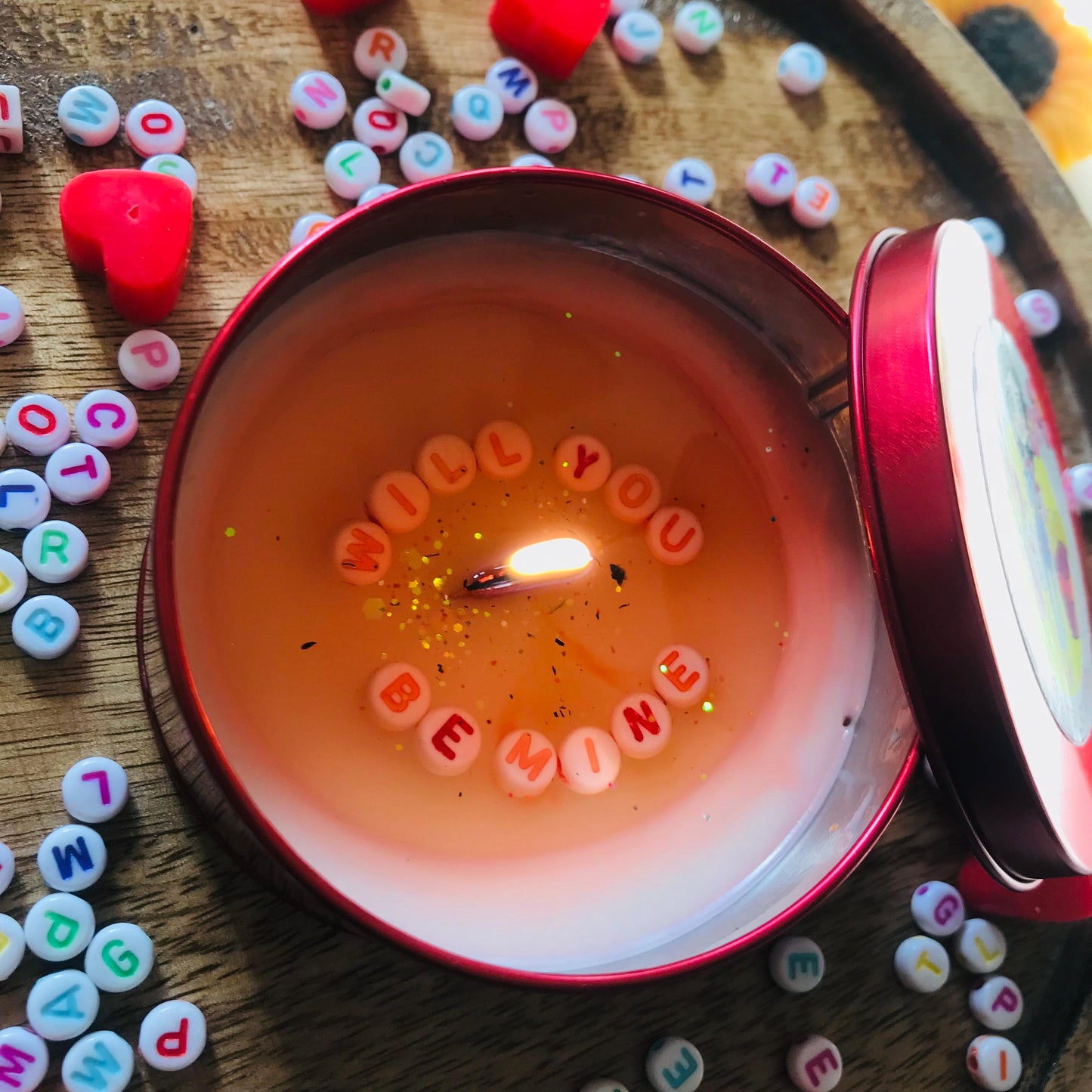 Secret Message Candle