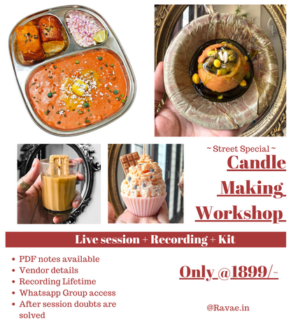 Street Food Special Candle workshop