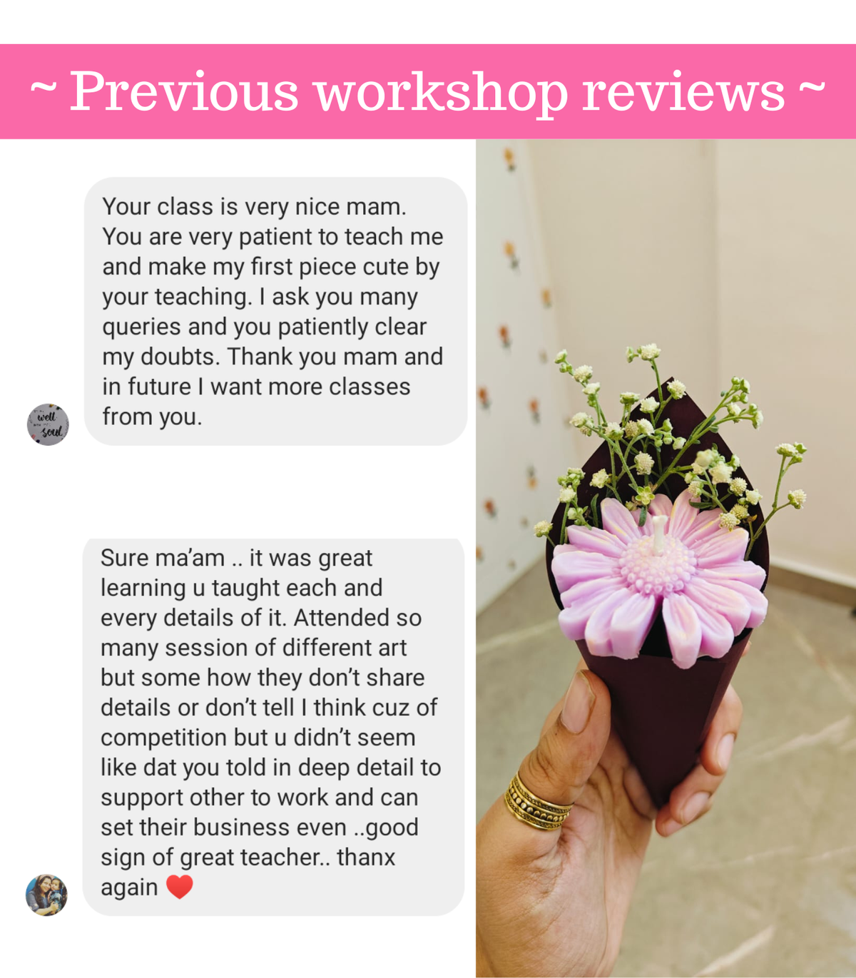 Street Food Special Candle workshop