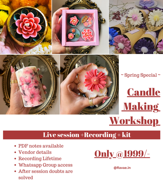 Spring Special Candle workshop