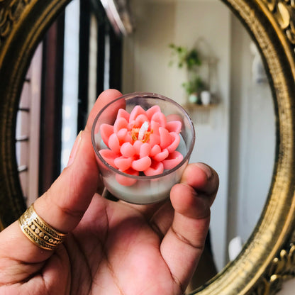 Mini Lotus Pond Tealights Set