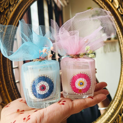 Evil Eye Candle