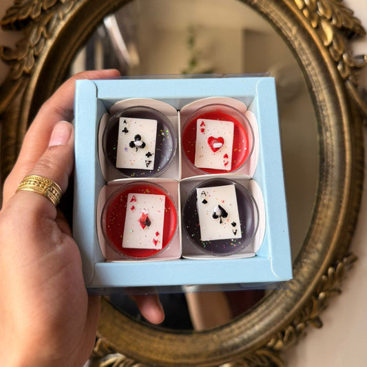 Poker Cards Tealight