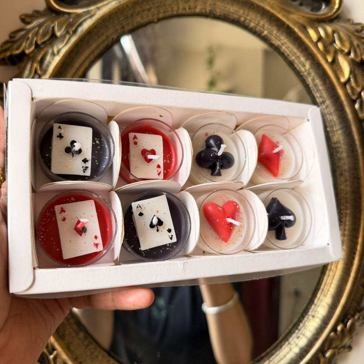 Poker Cards Tealight