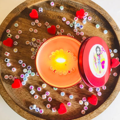 Secret Message Candle