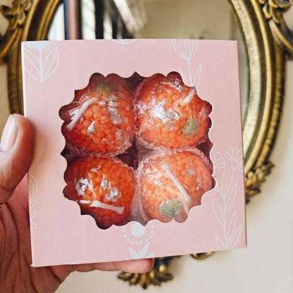 Motichoor laddu candle